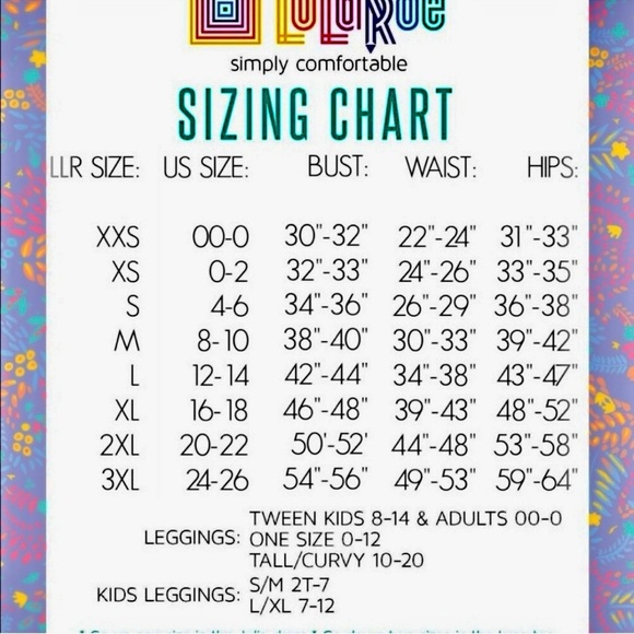 LULAROE 🌹 ROSE CAPRI LEGGINGS Size TC (Tall & Curvy) Fits Women’s 12 14 16 18 - Picture 8 of 8